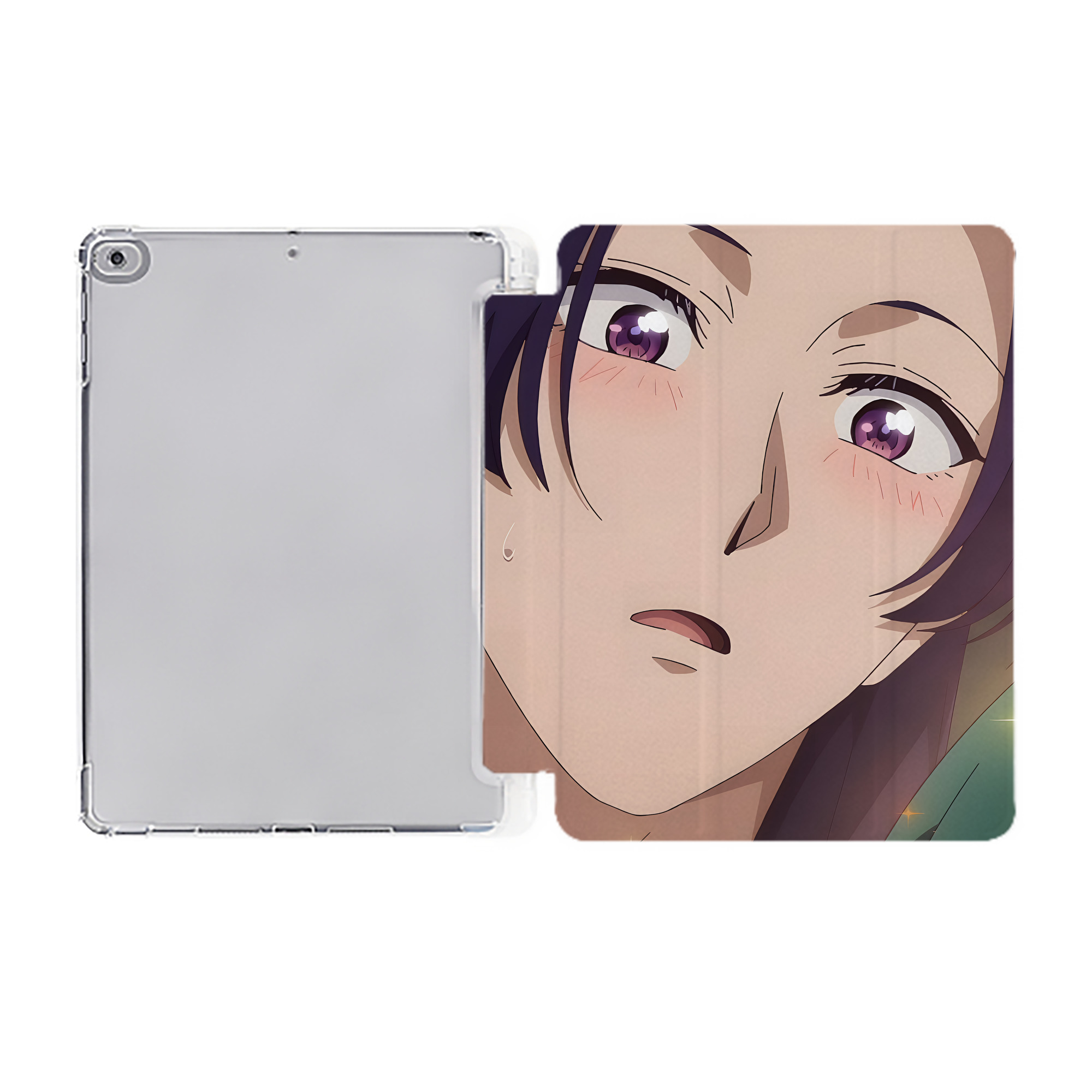 （画像用） 薬屋のひとりごと The Apothecary Diaries IPad ケース ペン収納付き 三つ折りスタンド PUレザー×シリコン 対応機種9.5/10.5/10.9インチ